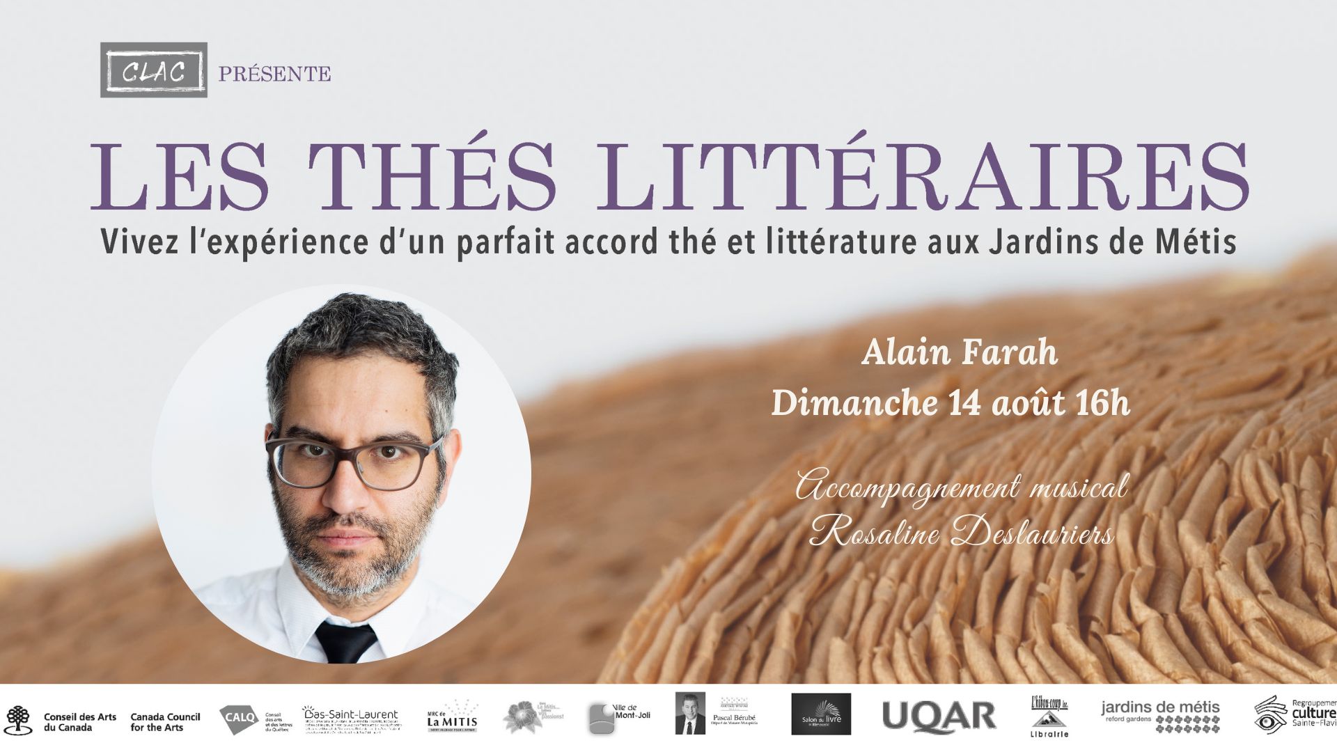Literary Tea of Alain Farah