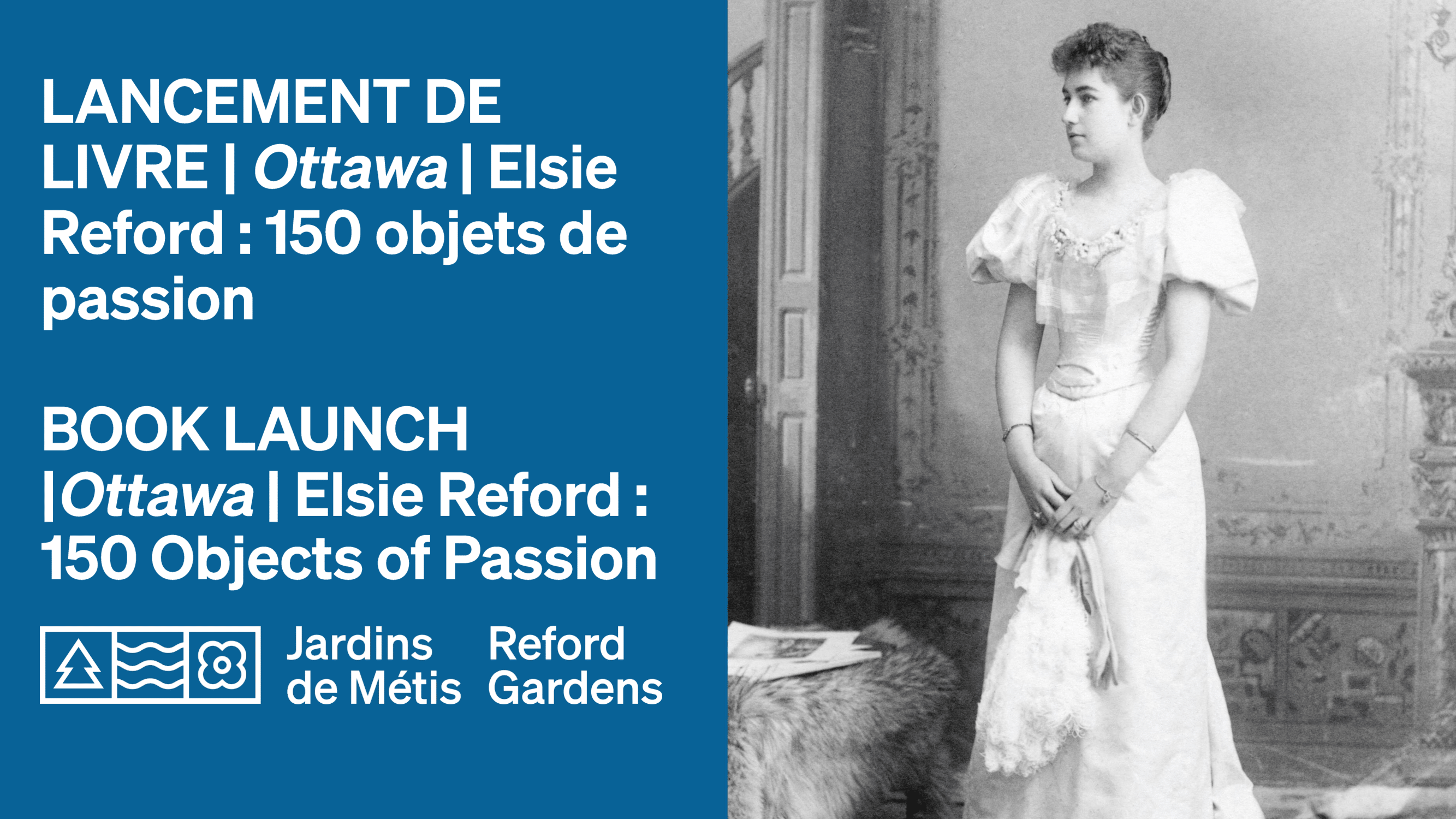 BOOK LAUNCH | Ottawa | Elsie Reford : 150 Objects of Passion